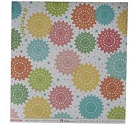 Anita and Su Mundo Collection Congratulations Scrapbooking Papers, Paper, Rosette, 12" x 12"