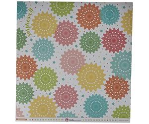 Anita and Su Mundo Collection Congratulations Scrapbooking Papers, Paper, Rosette, 12" x 12"