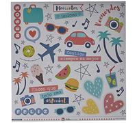 Anita and Su Mundo Collection Moments Scrapbooking Papers, Paper, Strips, 12" x 12"