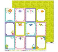 Anita and Su Mundo Collection Under The Sea Scrapbooking Papers, Paper, Cards, 12" x 12"