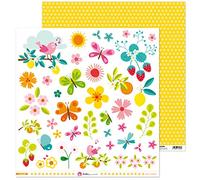 Anita and Su Mundo My Garden Collection Scrapbooking Papers, Paper, Cutters, 12 x 12 Inches