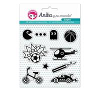 Anita and Your World Transparent Stamps 10 Unit, Sets