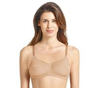 Anita Care 5301X-722 Women's Allie Skin Beige Cotton Non-Padded Non-Wired Support Coverage Mastectomy Full Cup Bra 36A