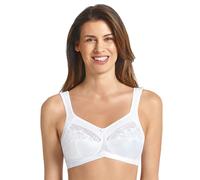 Anita Care 5349X-006 Women's Safina White Non-Padded Non-Wired Support Coverage Mastectomy Full Cup Bra 38D