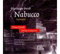 Anita Cerquetti - Verdi: Nabucco highlights (UK Import)