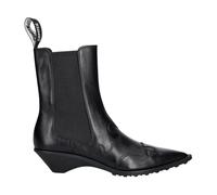 CAMPER Anita Smooth Leather Chelsea Ankle Boots with Sculptural Low Heel - Size: 38 - female
