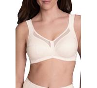 Anita Womens Clara Comfort Soft Bra - White Nylon - Size 44E