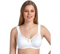 Anita Womens Clara Comfort Soft Cup Bra - White Nylon - Size 48B UK BACK/CUP