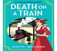 Anita Davison Death on a Train Book - Paperback in White Anita Davison White