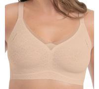 Anita Essential Smart Women's Bra without Underwire, Seamless Cups, Removable Cups & Adjustable Straps, Smart Rose, XL