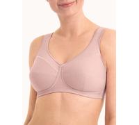 Anita - Jana Women's Non-Wired Relief Bra - High Cotton Content, Padded Straps, Perfect Fit, Rosewood, 36E