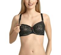 Anita Maternity Fleur Underwire Nursing Bra - Black - 42G