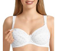 Anita Maternity Women's Miss Cotton Wired Nursing Bra, White (Pearl White 671), 32I (Manufacturer Size: 70I)
