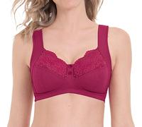 Anita - Orely women's relief bra without underwire, large sizes, Cherry red, 36E