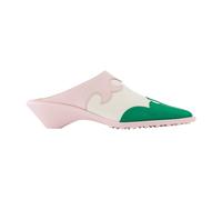 Anita Panelled Leather Mules - female - Camper - Heeled Mules - Pink - 4 UK - Shoes 4 UK