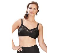 Anita Safina Non-wired Full Figure Comfort Bra with Embroidery 5449 in Black