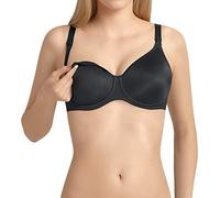Anita Women's 5068 Seamless Underwired Nursing Bra, Black, 44E