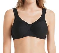 Anita Women's 5427 Top Comfort Non-Wired Everyday Bra, Black, 38C