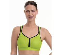 Anita Womens Active Air Control DeltaPad Maximum Support Sports Bra - Green Nylon - Size 36C