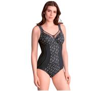 Anita Womens Clara Art Comfort Corselet Bodysuit - Grey Polyamide - Size 34C