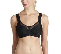Anita Womens Clara Comfort Soft Bra - Black Nylon - Size 48E UK BACK/CUP