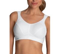 Anita Womens Extreme Control Sports Bra - White Cotton - Size 40G