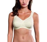 Anita Womens Jana Support Bra - White Cotton - Size 36D UK BACK/CUP