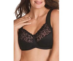 Anita Womens Ladies Havanna Support Bra - Black, Size: 42F polyamide - Size 42F