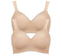 Anita Women's Pack of 2 Non-Wired Bra Twin 5493 Deep Sand - Deep Sand 32F