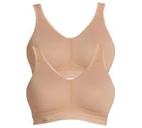 Anita Women's Pack of 2 Sports Bra Light & Firm 5521 Deep Sand - Deep Sand 34B
