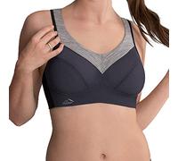 Anita Women's Sports Bra PanAlp Wool 5555 Anthracite-Melange 34E