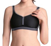 Anita Women's Sports Bra Performance 5566 Black/Anthracite 38E