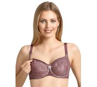 Anita Women's Underwired Lace Nursing Bra 5053 Berry 36 J