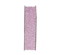 Anita's 3m Glitter Satin Soft Pink Coloured Ribbon, Ideal Fabric For Crafting, Gift Wrapping, Hair, Sewing, And Curling For Balloons And Gifts, Ribbons Are A Great Craft Item To Have In Craft Stash