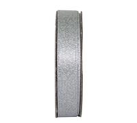 Anita's 3m Glitter Satin Soft Silver Coloured Ribbon, Ideal Fabric For Crafting, Gift Wrapping, Hair, Sewing, And Curling For Balloons And Gifts, Ribbons Are A Great Craft Item To Have In Craft Stash