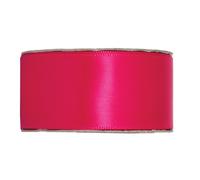 Anita's 3m Wide Satin Fuchsia Coloured Ribbon, Ideal Fabric For Crafting, Gift Wrapping, Hair, Sewing, And Curling For Balloons And Gifts, Ribbons Are A Great Craft Item To Have In Craft Stash