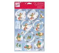Anita's A4 Animals In The Snow Foiled Decoupage Sheet - Accessories Supplies For Scrapbooking, Card Making, Origami - Ideal For Adult Craft, Adds Textured Pattern To Craft Projects