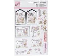 Anita's A4 Birthday Surprise Coloured Foiled Decoupage Sheet, Accessories Supplies For Craft, Paper Craft, Scrapbooking, Card Making, Origami, Ideal for Adult Craft, Adds Textured Pattern To Crafts