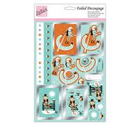 Anita's A4 Spaceman Decoupage Sheet, Accessories Supplies For Craft, Paper Craft, Scrapbooking, Card Making, Origami, Ideal for Adult Craft, Adds Textured Pattern To Craft Projects