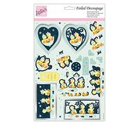 Anita's A4 Star Quackers Decoupage Sheet, Accessories Supplies For Craft, Paper Craft, Scrapbooking, Card Making, Origami, Ideal for Adult Craft, Adds Textured Pattern To Craft Projects
