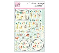 Anita's A4 Welcome Home Foiled Coloured Decoupage Sheet, Accessories Supplies For Craft, Paper Craft, Scrapbooking, Card Making, Origami, Ideal for Adult Craft, Adds A Textured Pattern To Crafts