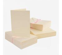 Anita's : Blank Cards and Envelopes : Cream : A6 : 105 x 148mm : Pack of 100