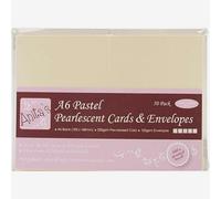 Anita's : Blank Cards and Envelopes : Pearlescent Pastel : A6 : 105x148mm : Pack of 50