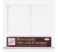 Anita's : Cards and Envelopes : Tall : Pack of 50 : White