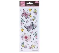 Anitas Coloured Stickers, Beautiful Butterflies, For Scrapbooking, Card Making, Kids Play, Homework, Art, Craft, Embelish, Decorative, Paper, Card, Glass, Metal, Plastic, Foam