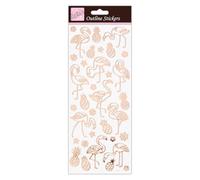 Anita's for Scrapbooking, Making, Kids Play, Homework, Art, Craft, Embelish, Decorative, Paper, Card, Glass, Metal, Plastic, Foam, Rose Gold on White, Single Pack