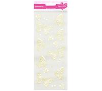 Anitas Glitterations Stickers, Butterflies, Gold, For Scrapbooking, Card Making, Kids Play, Homework, Art, Craft, Embelish, Decorative, Paper, Card, Glass, Metal, Plastic, Foam