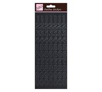 Anitas Outline Stickers, Large Numbers, Black, For Scrapbooking, Card Making, Kids Play, Homework, Art, Craft, Embelish, Decorative, Paper, Card, Glass, Metal, Plastic, Foam