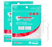 Aniuge Dental Floss-200 Pcs Dental Floss Toothpick,Teeth Stick,Tooth Picks,Floss Picks,Teeth Cleaning (200 Picks)