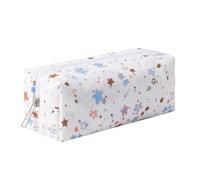 Aniute Large Capacity Canvas Pencil Case for Students Cute Aesthetic Pen Pouch Stationery Organizer Bag for School Portable Makeup Bag for Daily Use Kawaii Pencil Box for Girls Teens Kids (Canvas-P)